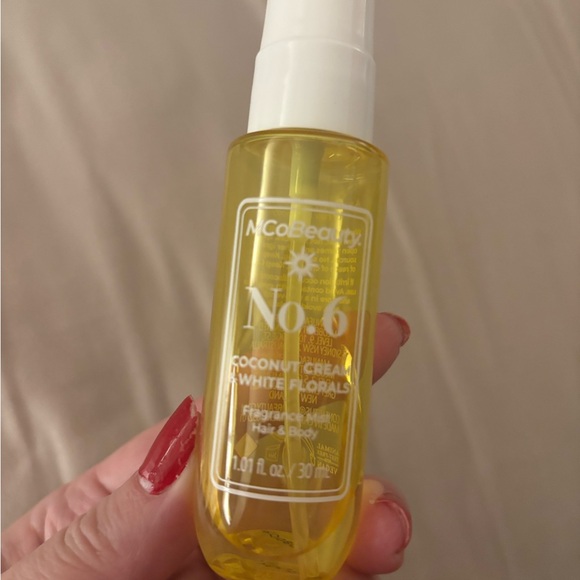 Mcobeauty. Other - MCoBeauty No. 6 Coconut Cream & White Florals Hair & Body Spray - Yellow